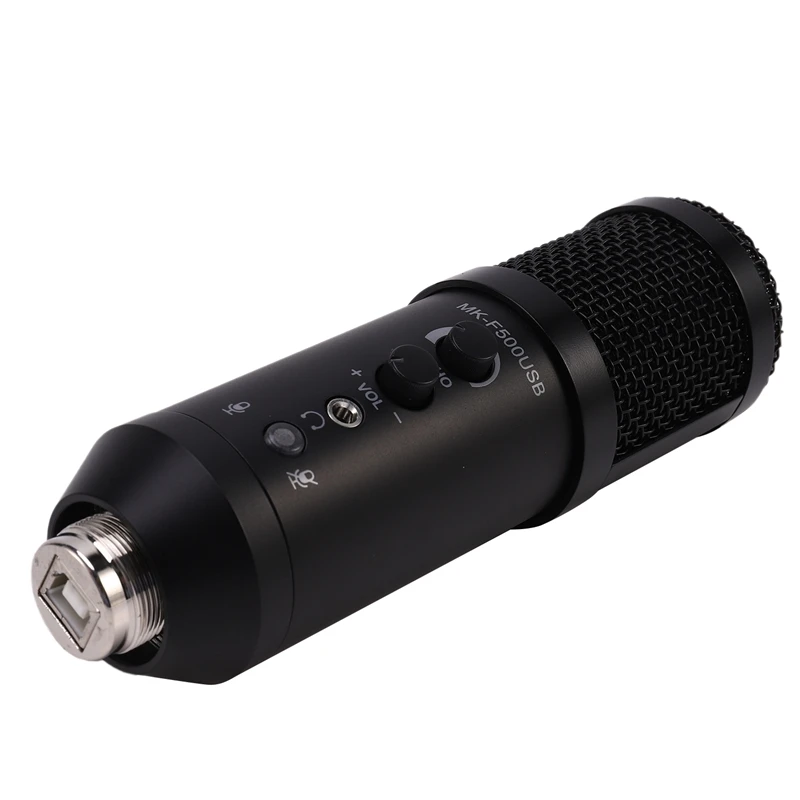 Профессиональный MK F500 USB конденсаторный микрофон компьютерная игра