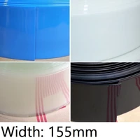 width 155mm pvc heat shrink tube dia 98mm lithium battery insulated film wrap protection case pack wire cable sleeve
