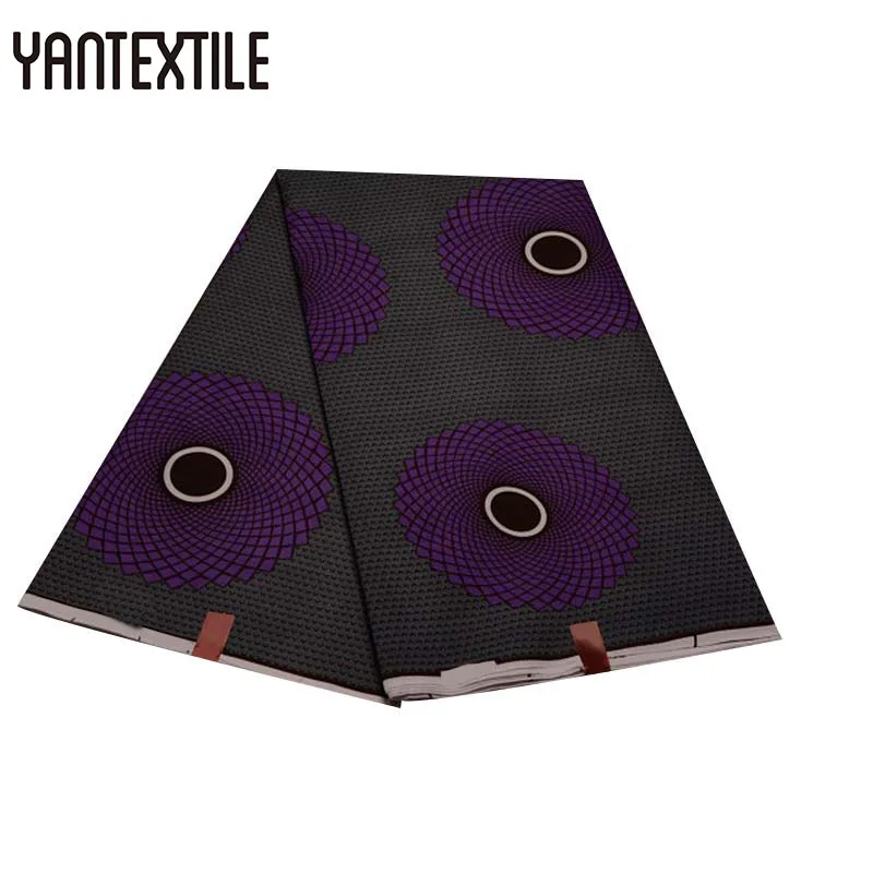 YANTEXTILE новая Анкара ткань Африканский Голландский Воск Принт Tissu Africain 3 ярдов настоящий воск Африканский батик ткань для свадебного платья