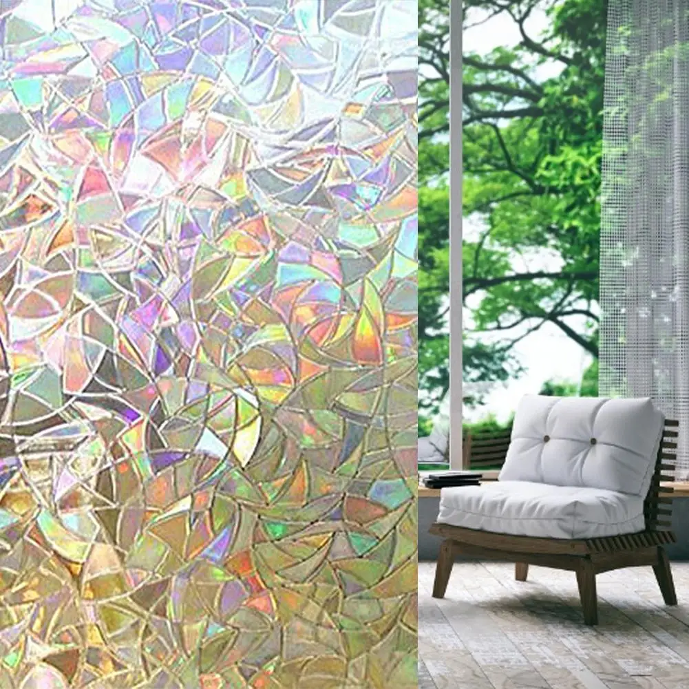 3D наклейка на окна без клея статическая декоративная пленка конфиденциальная