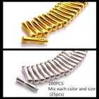 Инструменты для парикмахерских, съемные ножницы для пальцев, ножницы для салона, детали, аксессуары, 50100200 шт.лот, 3,0*0,5 мм2,5*0,5 мм