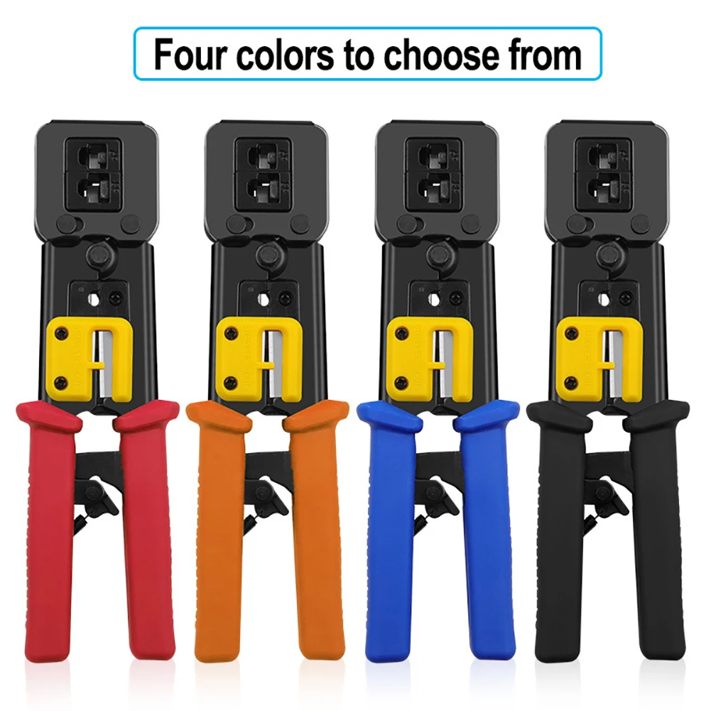 RJ11 RJ45 6P 8P сетевые плоскогубцы обжимной инструмент многофункциональный кабель