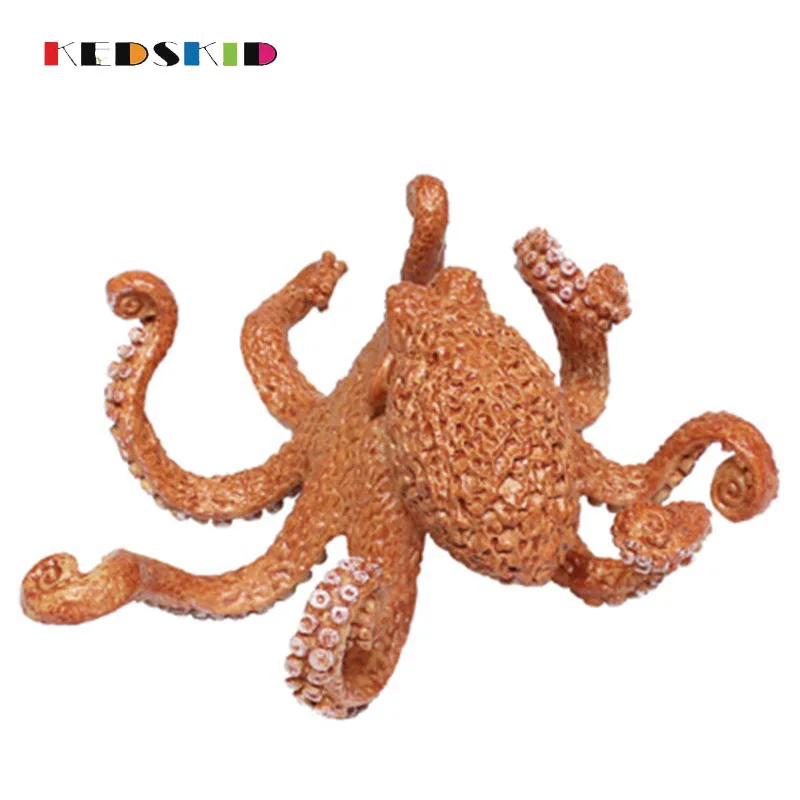 Осьминог Океаническая модель животного имитация сплошной океанический мир для