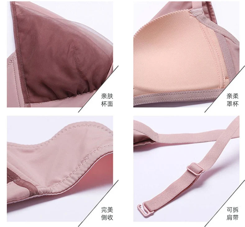 Женский комплект с бюстгальтером пуш ап нижнее белье для девушек сексуальное