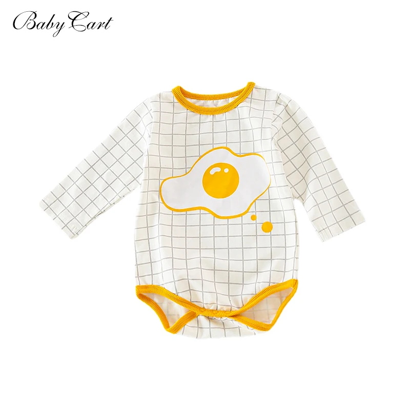 

Autumn New Cartoon Creative Egg Jumpsuit Baby Soft and Comfortable Climbing Clothes Egg Shaped Headband