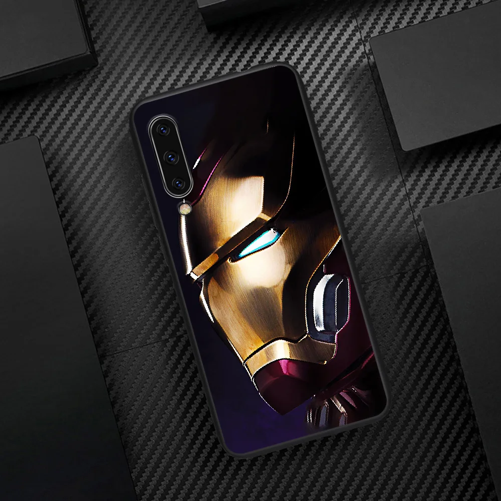 

Super Hero Irons Man Phone Case Cover For Samsung Galaxy A7 8 10 20 20e 21 30 30S 31 41 50 50S 51 70 71 91 black Shell Fashion