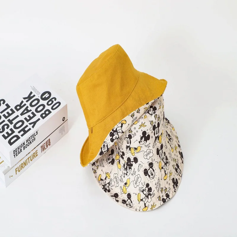 

2021 new letter fisherman's hat star Mickey Mouse Men's baseball cap bunny hat hats for women bucket hat baseball cap straw