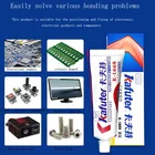 Силиконовый резиновый герметик 75 г, прозрачный органо-силиконовый изоляционный устойчивый к высоким температурам