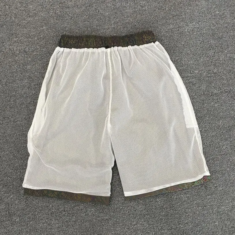 Шорты мужские светоотражающие в полоску уличные Короткие штаны стиле