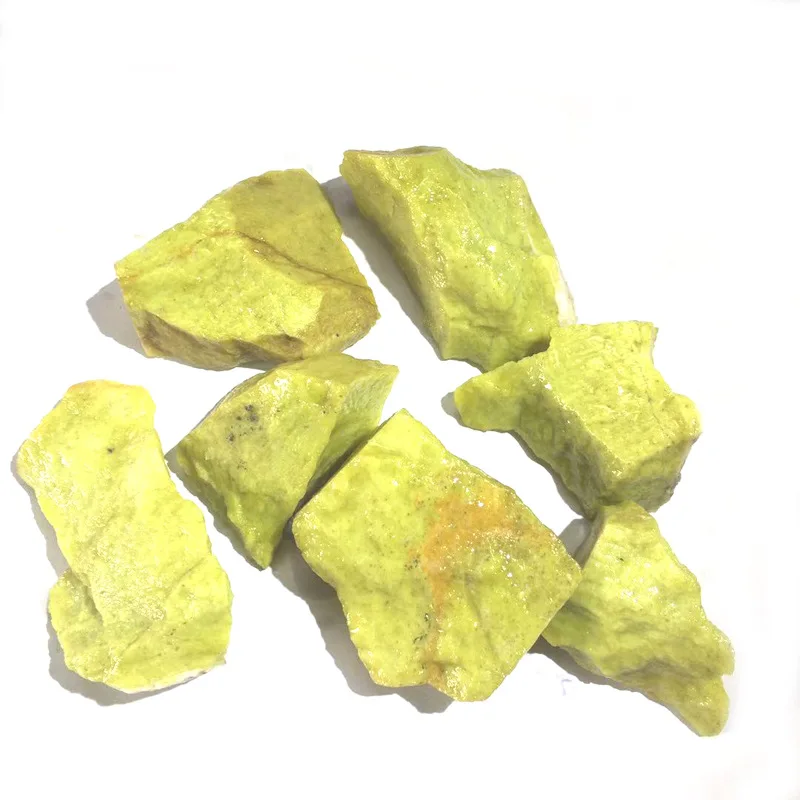 

3-5cm Natural Agate Stone Lemon stoneGood Luck Agate Body Healthy Raw Gemstone Specimen Collection Gift