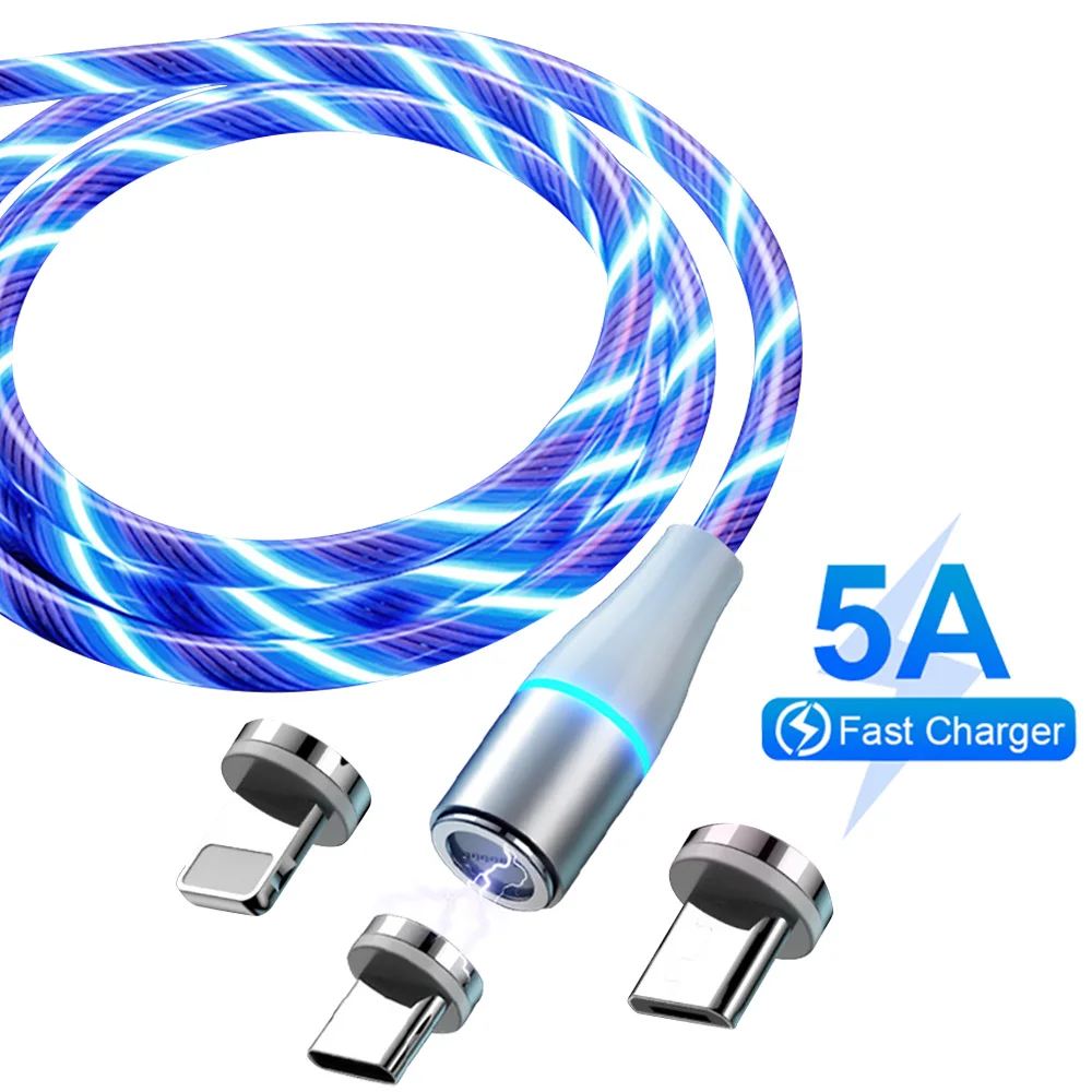 

Магнитный USB-кабель для быстрой зарядки, 5 А, 3 в 1, зарядное устройство для iPhone, Samsung, Huawei, Xiaomi, быстрая зарядка, Micro usb Тип C, магнитный кабель
