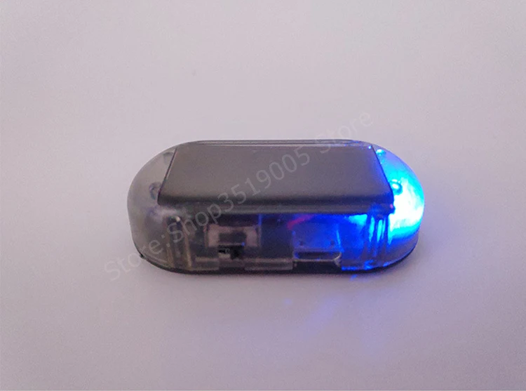 Автомобильные светодиодные светильник йки на солнечной энергии с имитацией