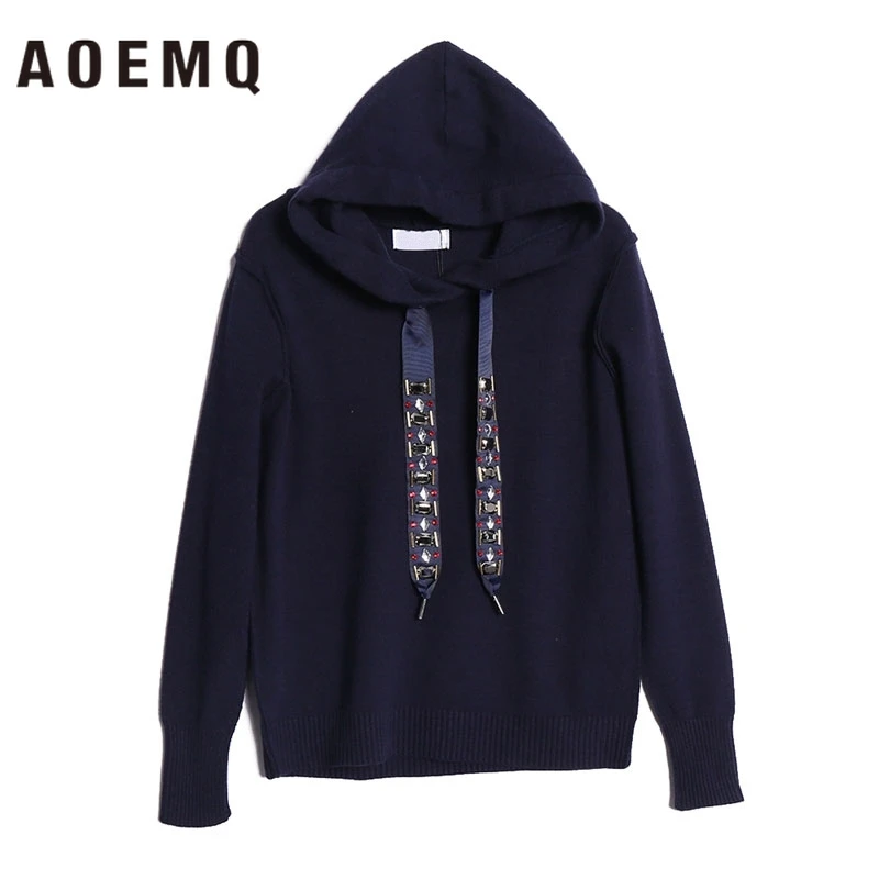 AOEMQ спортивный свитер для фитнеса, Повседневный свитер унисекс в стиле панк с капюшоном, непромокаемый осенний тонкий свитер, пуловеры, мужская одежда