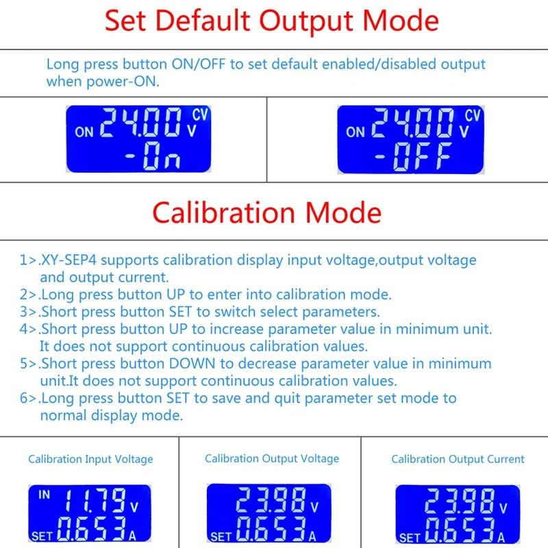 XY-SEP4 Adjustable Automatic Buck-Boost Power Supply Module | Обустройство дома