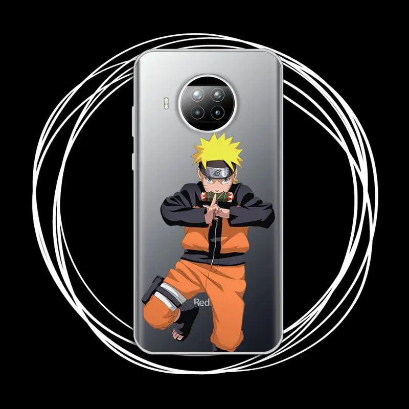 

Hokage Naruto Kakashi Anime Phone Case Transparent for xiaomi redmi note 8 9 9s 11 10t lite pro