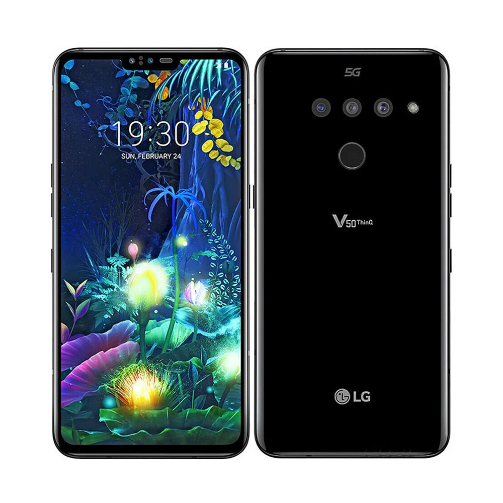 Оригинальный разблокированный сотовый телефон LG V500N ThinQ 6 4 дюйма ГБ ОЗУ 128 Гб ПЗУ