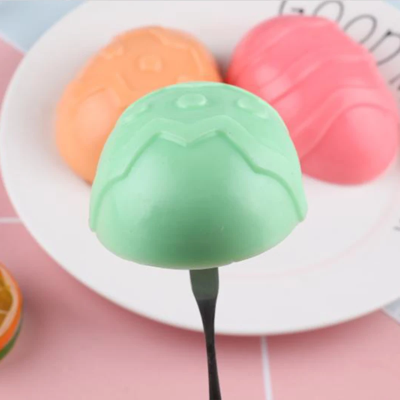 

Easter Day Egg Shape 6 Even Silicone Mold Gummy Animal Fondant Chocolate Candy Mould Cake Baking Decorating Kitchen Tool