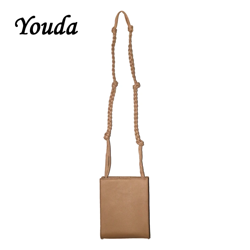 

Youda 2022 Женская Студенческая сумка через плечо, одноцветная женская сумка-мессенджер, оригинальная модная стильная упаковка, Женский чехол для телефона
