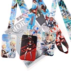 JY423 аниме оригинальные знаки Бога ремешки на шею Брелки держатель для ключей веревка для удостоверения личности брелок для ключей