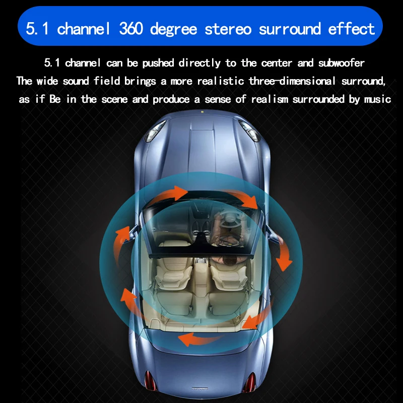 Автомобильный процессор DSP автомобильный аудиоусилитель 5 1 усилитель для