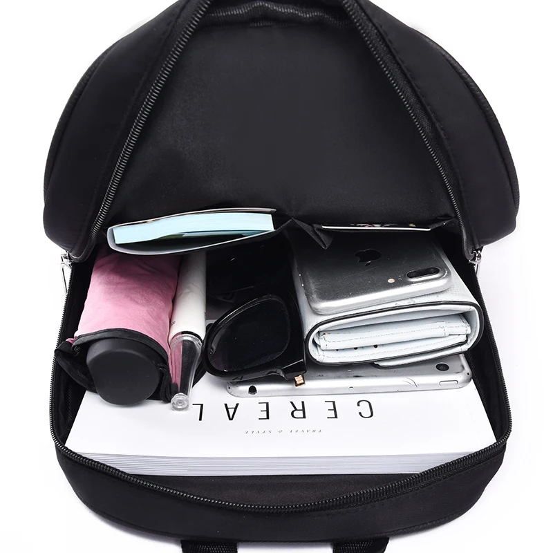 

Trend Women Tassels Travel Backpack Simple Ladies Large Capacity Oxford Bookbag for Girls Fashion Designer School Bag Sac A Main