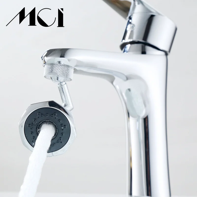 Mci Universal Splash Faucet Spray Head 720 Degree Rotating Tap Filter Water Bubbler Aerator 2 Modes Kitchen Nozzle | Обустройство