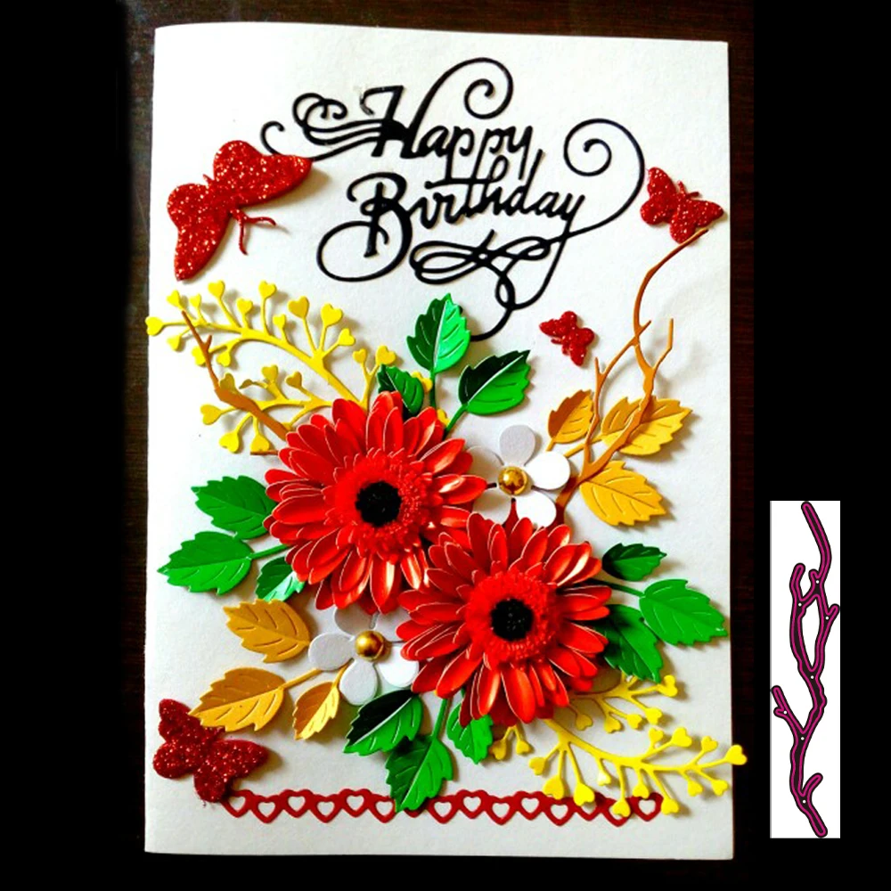 Трафареты для резки веток и полосок трафареты скрапбукинга декоративное