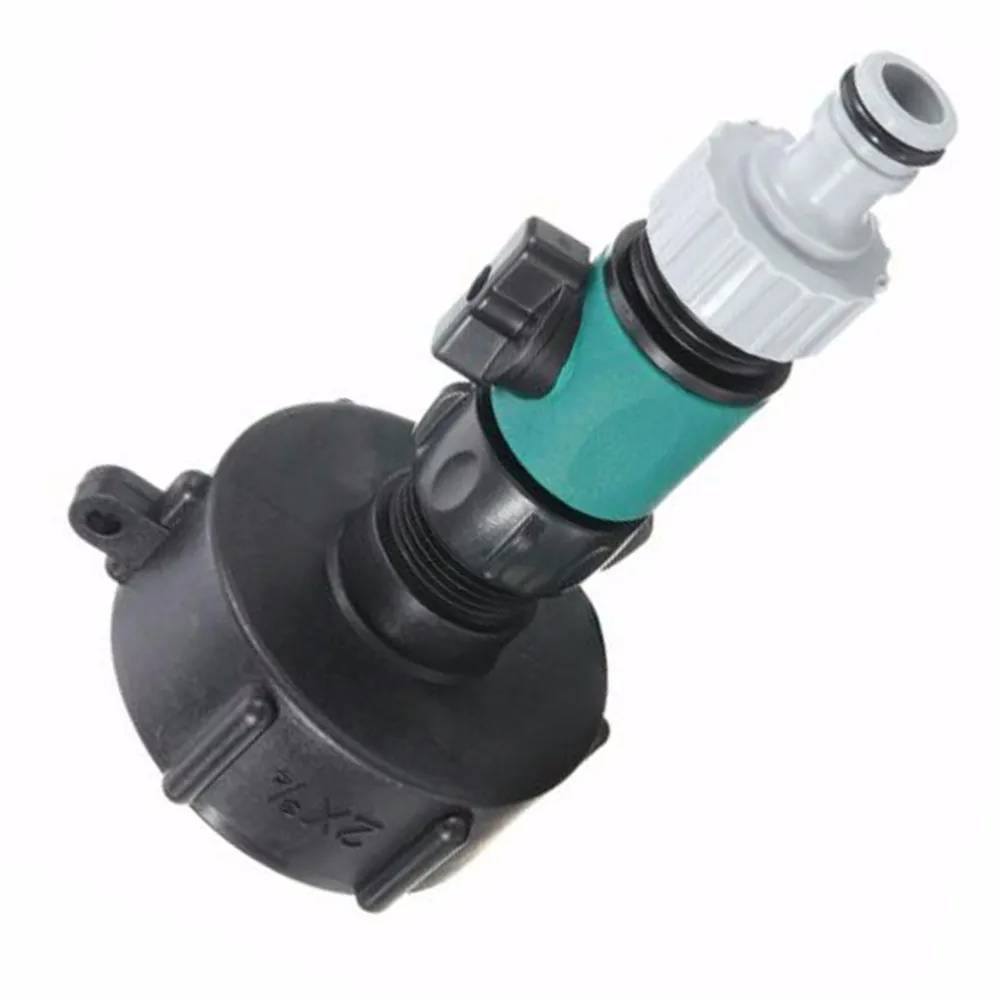 

3/4 In Thread Connector Connector Home/Garden Irrigation IBC With On/Off Valve