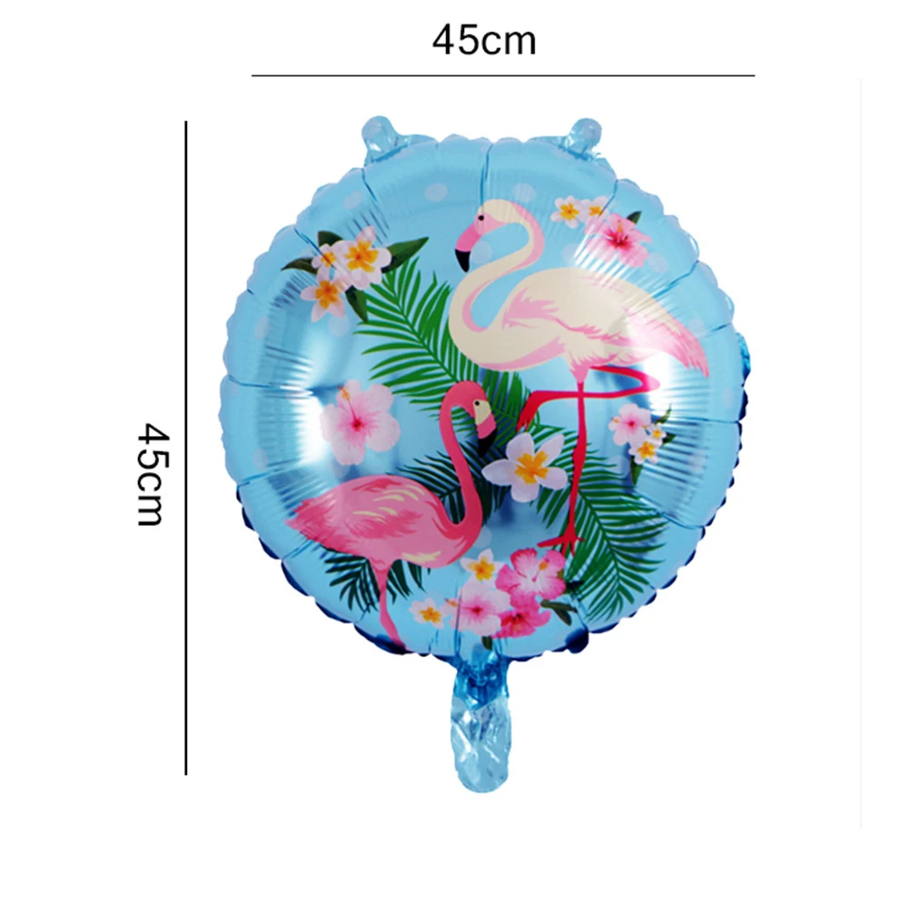 18 дюймов круглый Гавайский шар для вечерние НКИ воздушный из алюминиевой фольги