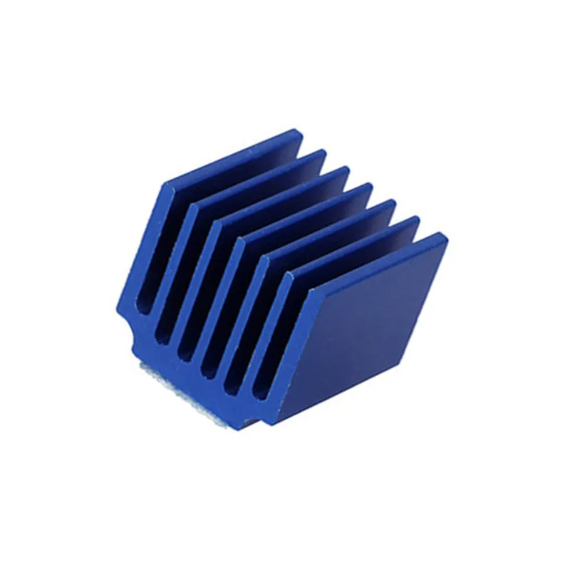 Радиатор шагового драйвера Nema 17 радиатор из алюминиевого сплава для TMC2208 TMC2209 a4988