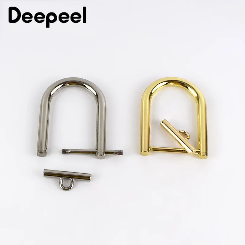 2/4 шт. сумка ремень с металлической пряжкой открывающимися съемные ВИНТЫ D Форма