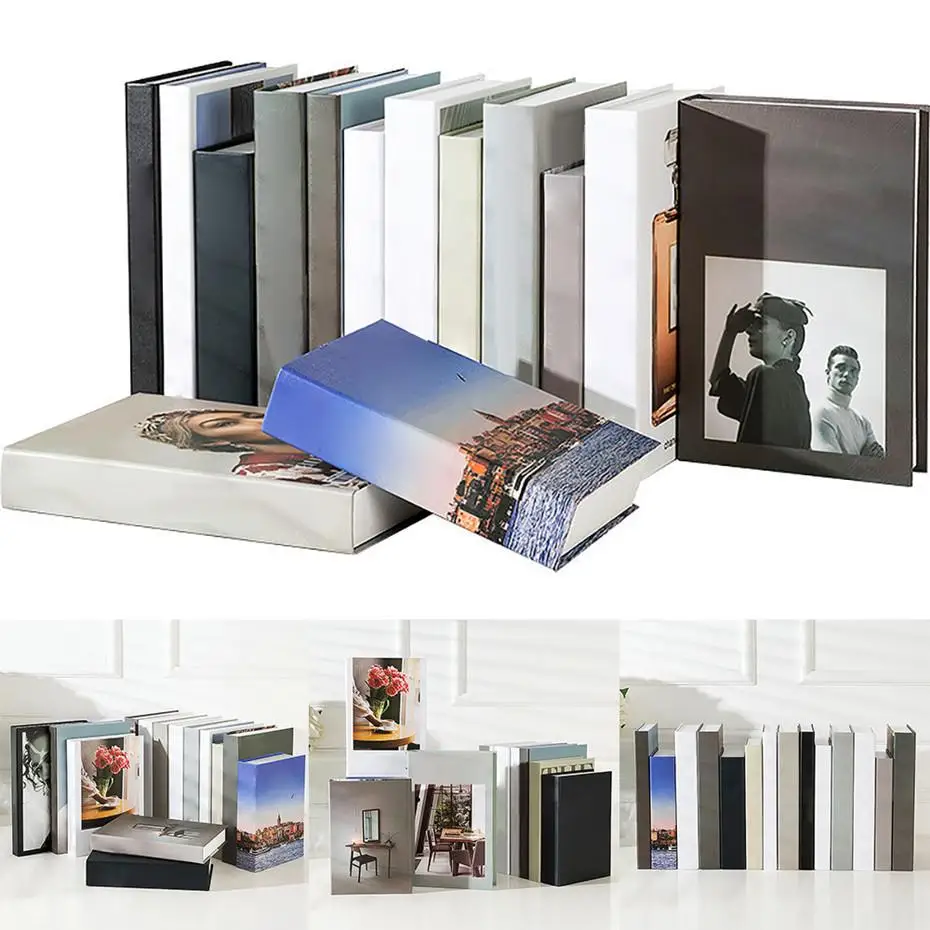 

Room Fake Book Simulation Book Decoration Modern Study Desktop Decoration Simple Model Club Props Book Home Decor