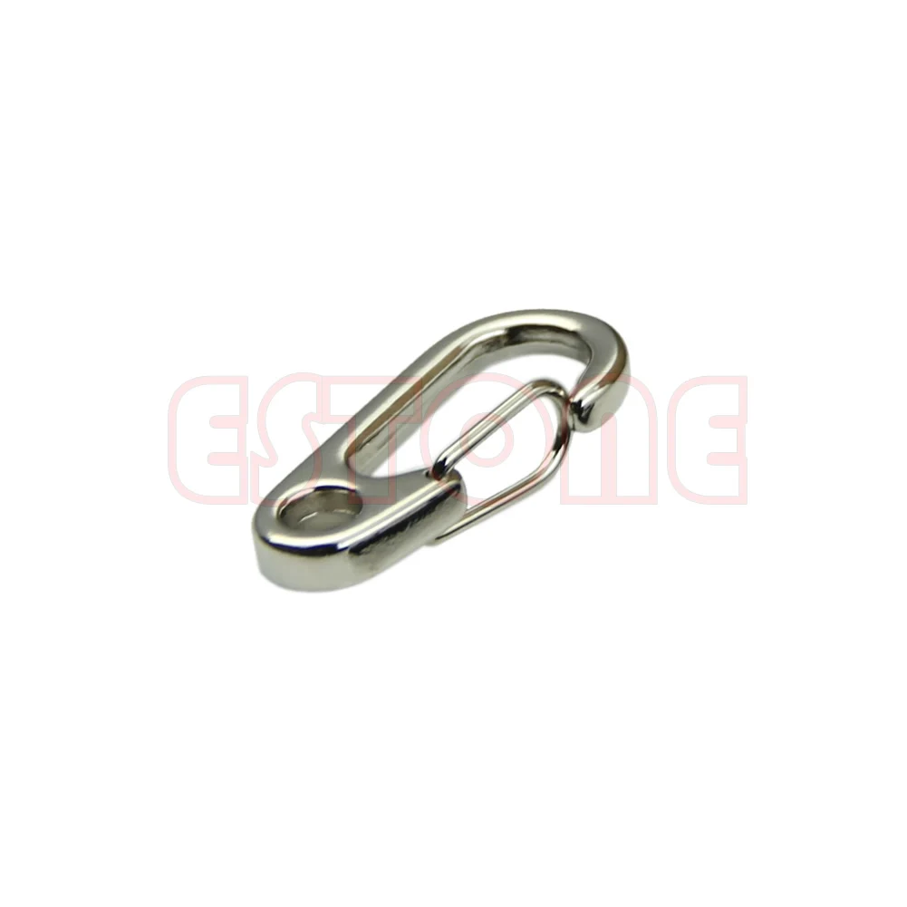 

1Pc Spring Hook Clip Snap Shackle Stainless Steel Clasps Style Fast Hook