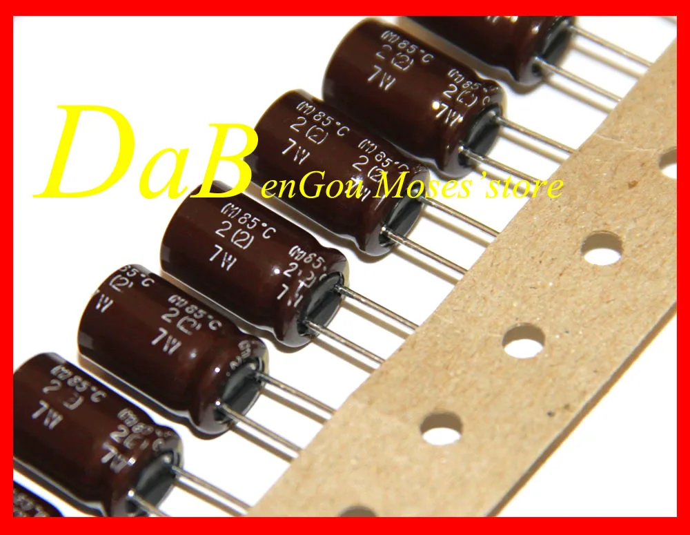 25v 100uf +/- 20% 100% NCC AWJ Original New Capacitance Audio Electrolytic Capacitor Radial 10x16mm | Электронные компоненты и
