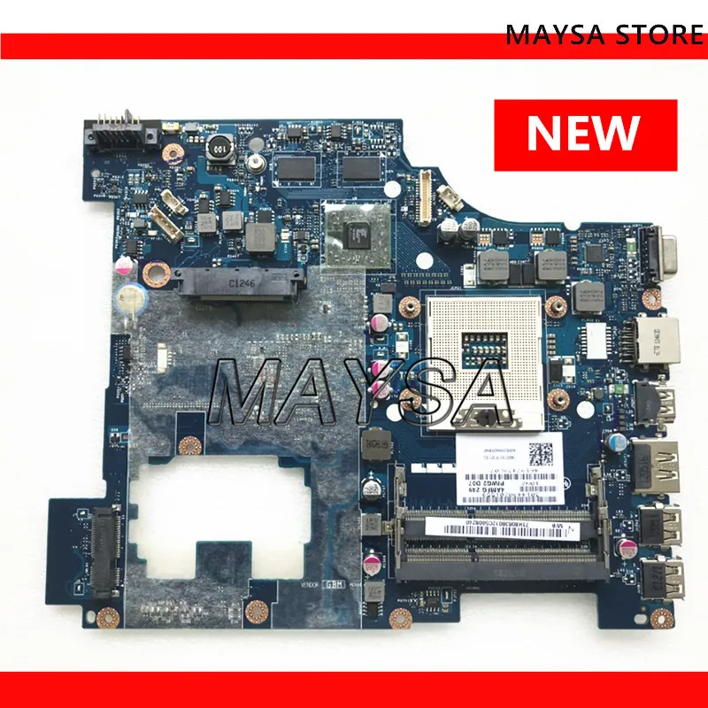 PIWG2 LA-6753P REV 1,0 системная плата подходит для lenovo G570 Материнская плата ноутбука HM65 чипсет, с интерфейсом HDMI