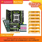 Материнская плата HUANANZHI X79 GREEN X79 с процессором Intel XEON E5 2650 V2, 4 х8 ГБ DDR3, комплект памяти RECC, SATA USB 3,0, NVME M.2