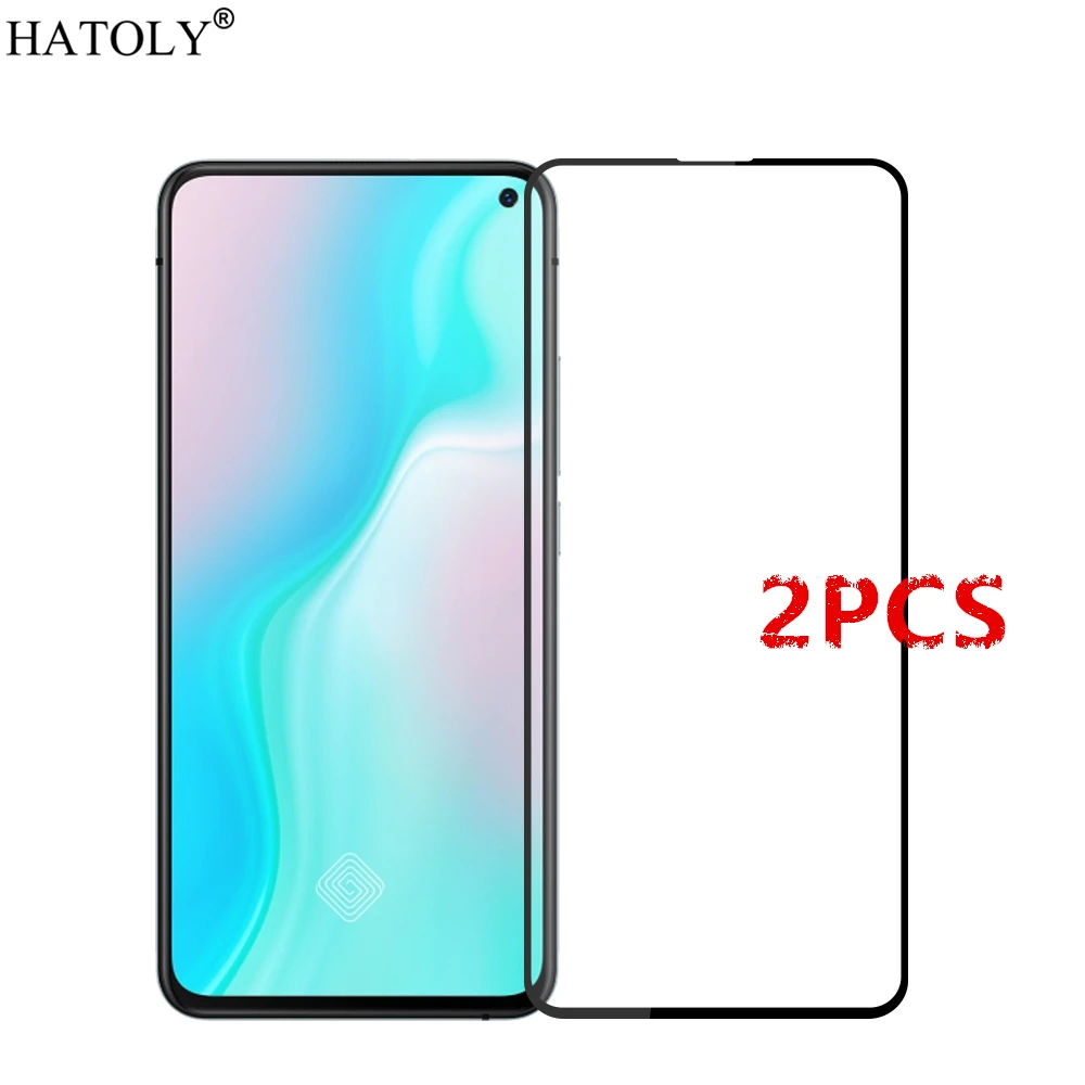 Protector de cristal templado para Vivo S5, pel&iacute;cula 9H, Protector duro de pantalla, 2 uds.-0