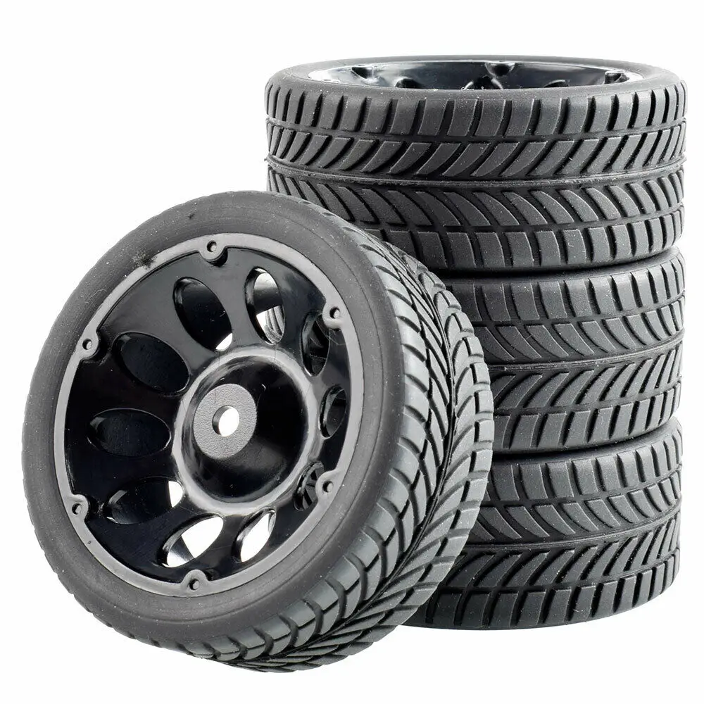 RC Rim06-6085 Grip Tires &amp Wheel 4PCS For HSP HPI 1/10 1:10 On-Road Speed Car | Игрушки и хобби