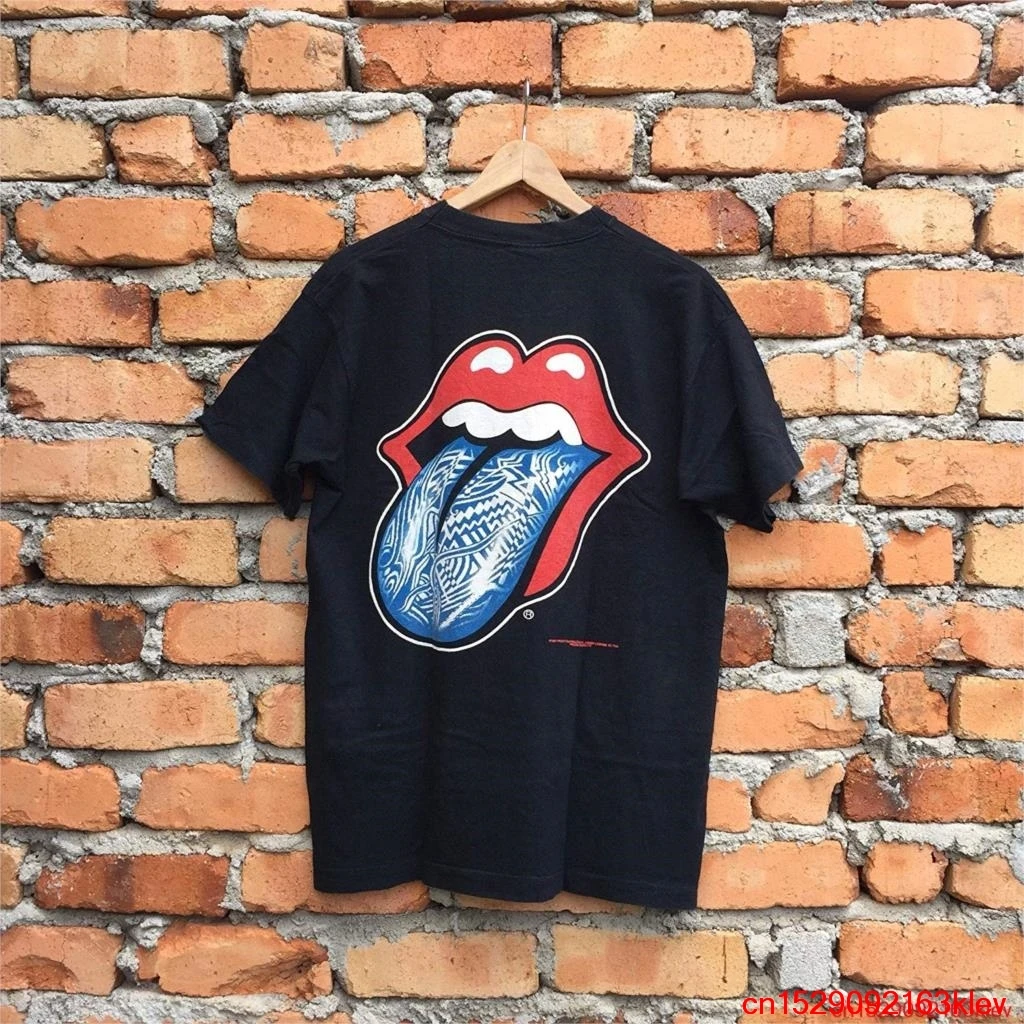 Винтажная Футболка rare THE ROLLING STONES 1997 с большим принтом футболка унисекс для мужчин