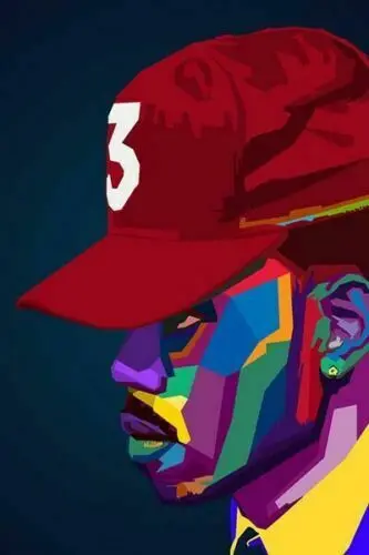 Hot Chance The Rapper Chancelor Johnathan Bennett Hip Hop Wall Sticker Silk Poster Art Light Canvas Home Decoration | Дом и сад