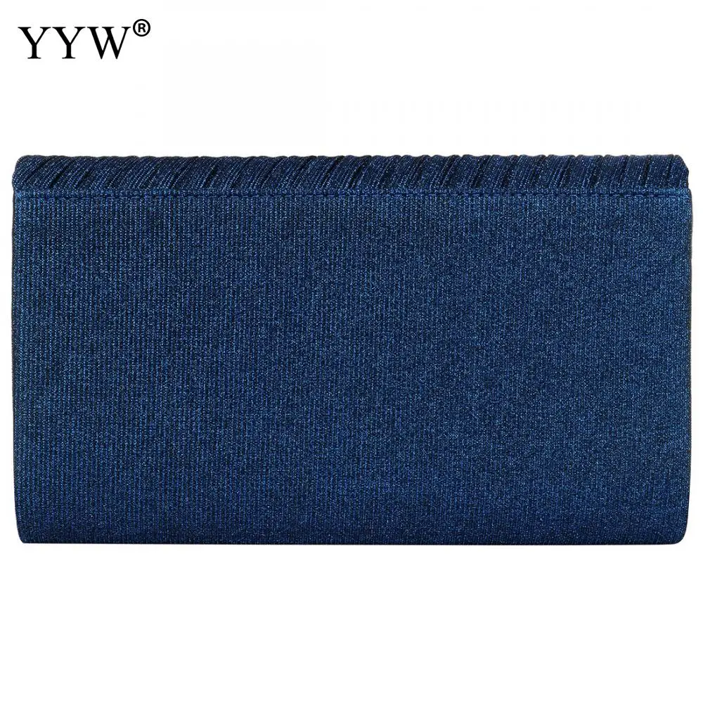 Сумка-клатч женская синяя на цепочке 2019 | Багаж и сумки