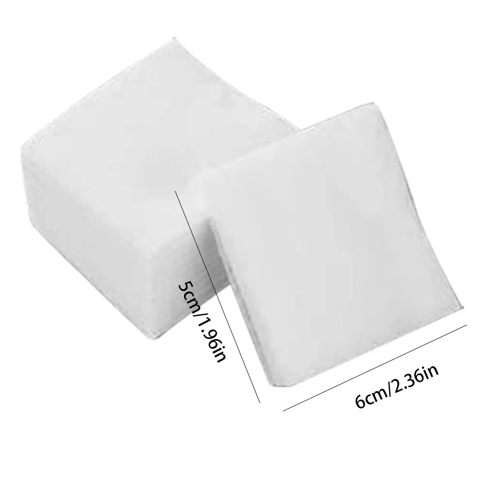 

Cosmetic Cotton Pads Makeup Remover Silk Thin Skin Care Facial Cleansing Pads Nail Wipes Nails Remover Wipes Disposable 1000Pads