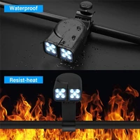 10 leds bbq grill light barbeque porable 90 degree electric barbecue grilling lamp for outdoor camp kitchen accessories tools
