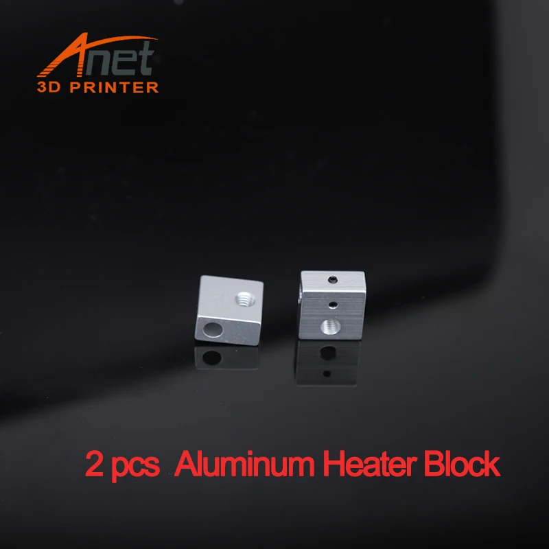 Фото Anet 3D Printer Parts Hotend 2pcs 0.4mm Brass Nozzle + Heater Block 30mm/40mm Thorat tube For A8 Extruder Компьютеры и офис Anet 3D Printer Parts Hotend 2pcs 0.4mm Brass Nozzle + Heater Block 30mm/40mm Thorat tube For A8 Extruder Компьютеры и офис