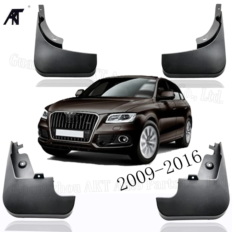 Брызговики, 4 шт., черные, высокое качество, брызговики для AUDI Q5 LFD 400 007 WA/B/C/D