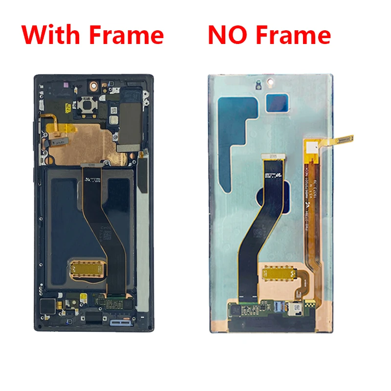 AMOLED Screen For Samsung Galaxy Note 10 Lcd N970F note10 plus N975 N9750 LCD Display Touch | Мобильные телефоны и