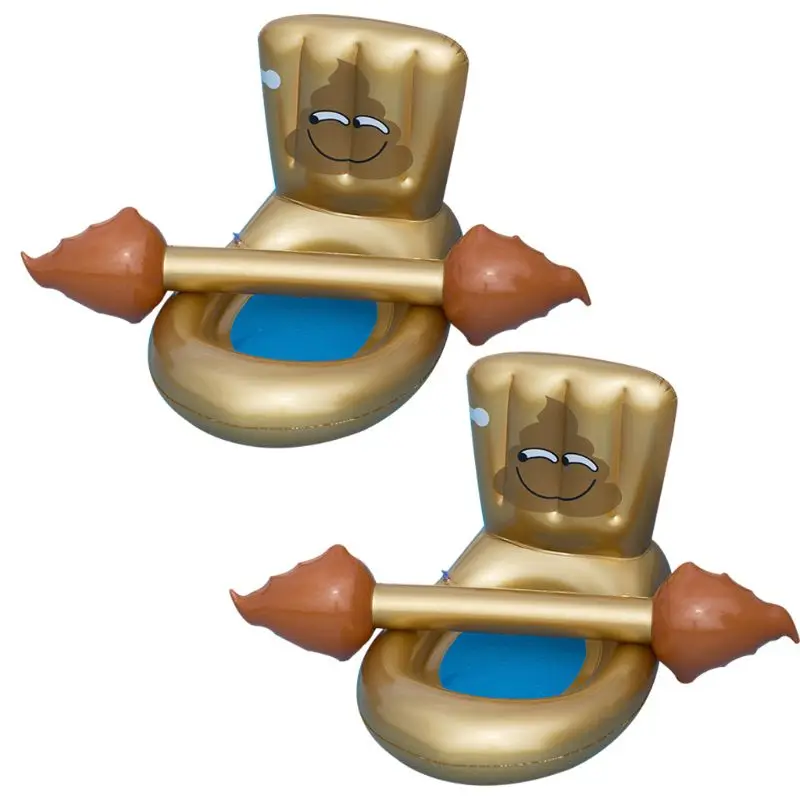 

Плавающий надувной стул для бассейна с креплением на унитаз, забавный, для взрослых, детей, для вечеринок, водных видов спорта, портативная в...