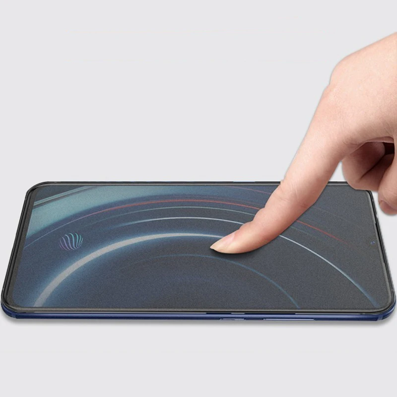 Закаленное стекло Exunton для Huawei P30 Lite Nova 4e полностью покрывающее матовое