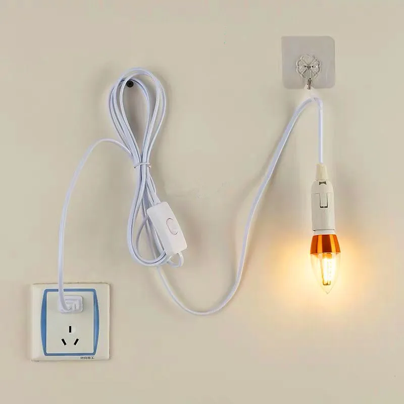 Шнур питания 1 8 м Независимая кнопка переключения штепсельная вилка