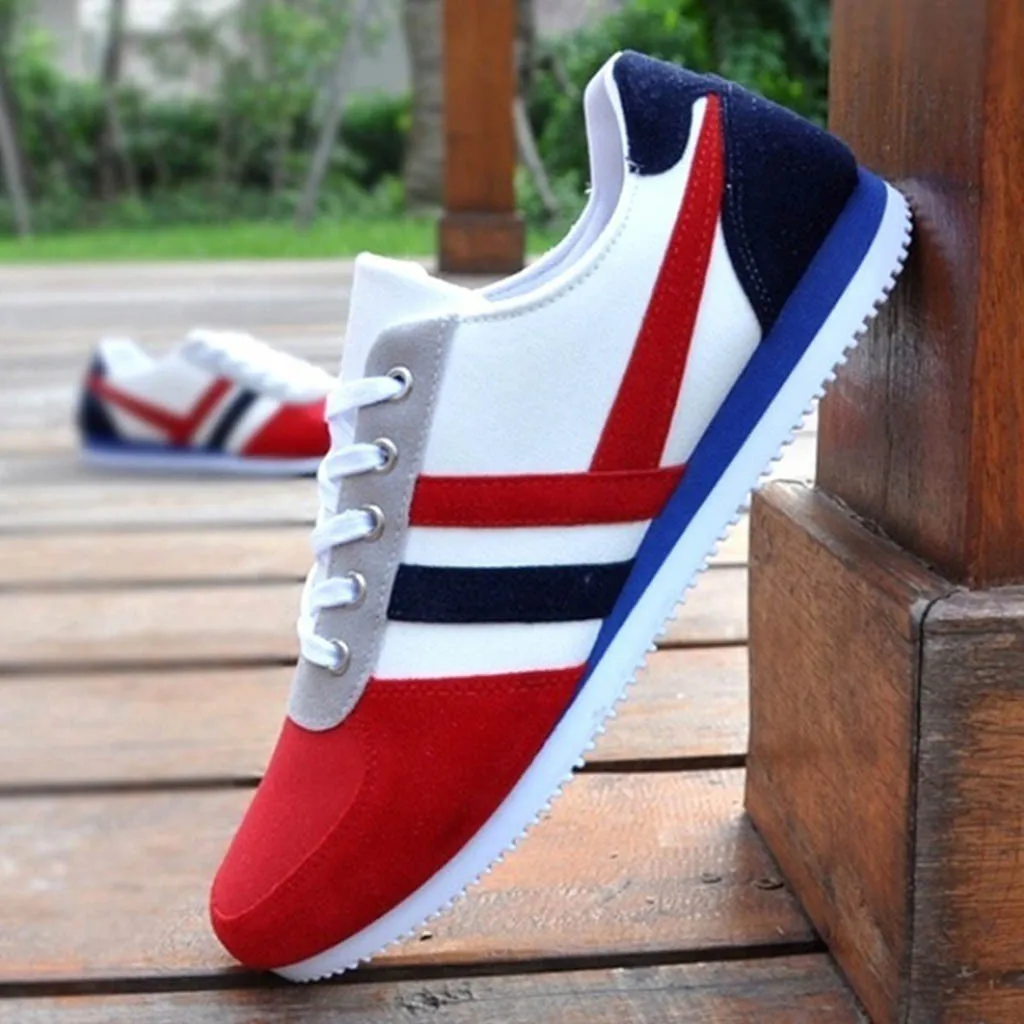 SAGACE/мужская повседневная обувь Модные мужские спортивные лоферы на шнуровке